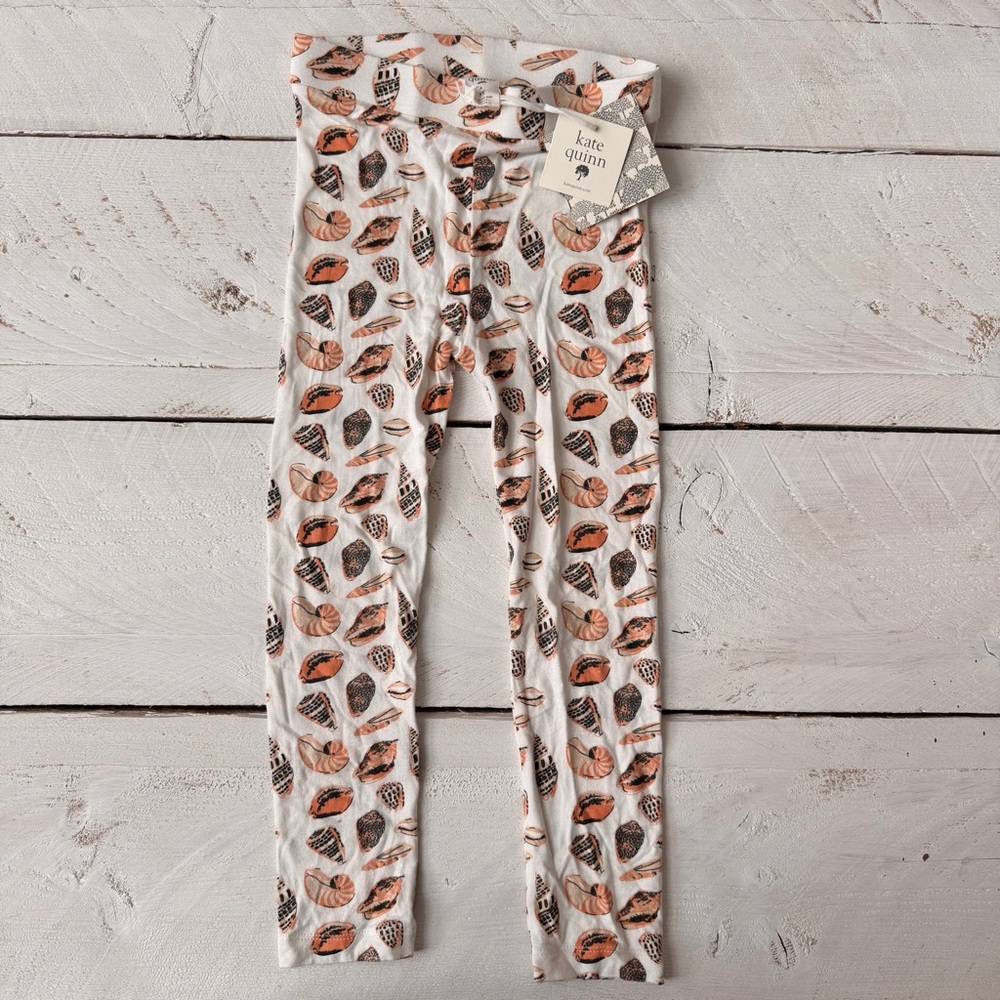 NWT Kate Quinn Shell  Party Bamboo Leggings